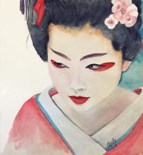 Geisha Rougeoyante - ARTEC