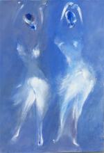 Imaginaire 2018-03, acrylique sur toile, 50 x 70 - ARTEC